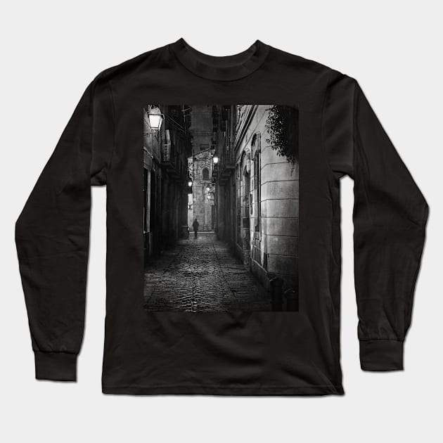 alley Long Sleeve T-Shirt by jmpznz